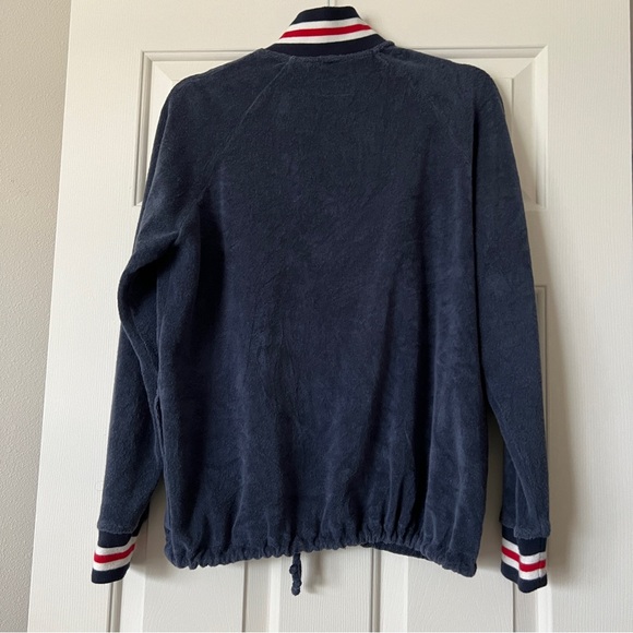 Marine Layer - Retro Cara Track Jacket Size Large EUC - Picture 3 of 8